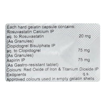 Rosycap Gold 20/75 Strip Of 15 Capsules