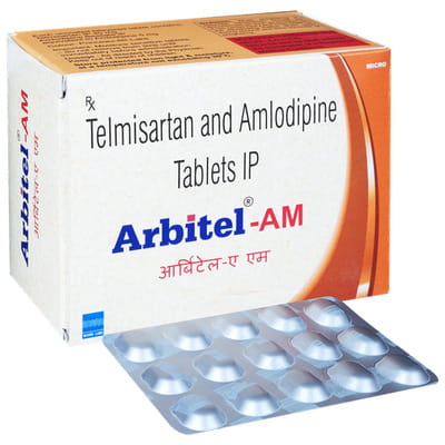 Arbitel Am 40mg Strip Of 15 Tablets
