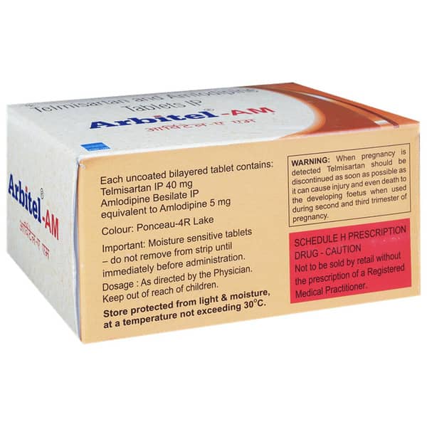 Arbitel Am 40mg Strip Of 15 Tablets