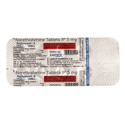 Rethrowel 5 Strip Of 10 Tablets