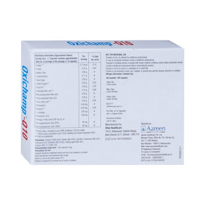 Oxichamp Q10 Strip Of 10 Capsules