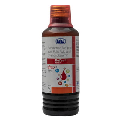 Befer Orange Flavour Bottle Of 200ml Syrup