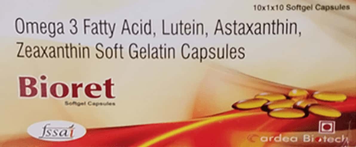 Buy Bioret Strip Of 10 Capsules Online & Save Up to 24% at PharmEasy
