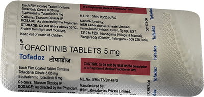 Tofadoz 5mg Strip Of 10 Tablets