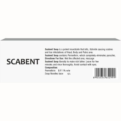 Scabent Medicated Soap 75gm