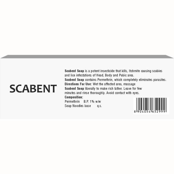 Scabent Medicated Soap 75gm