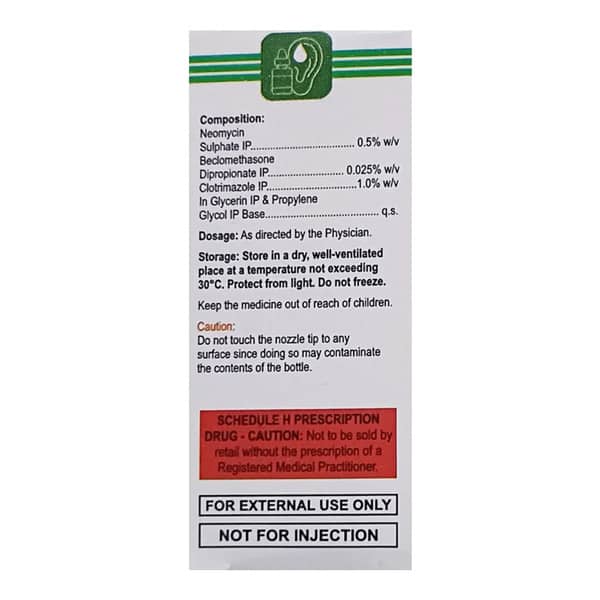Otilan Plus Bottle Of 5Ml Ear Drops