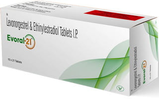 Evoral 21 Strip Of 21 Tablets