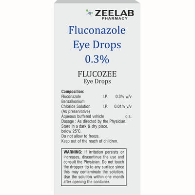 Flucozee Bottle Of 5ml Eye Drops