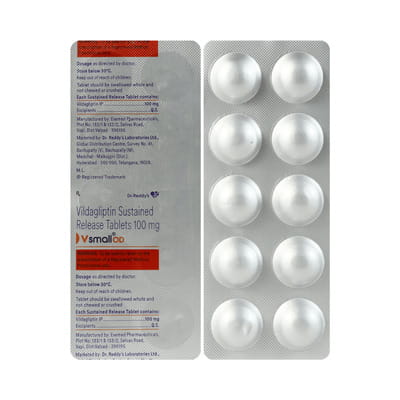 Vsmall Od 100mg Strip Of 10 Tablets