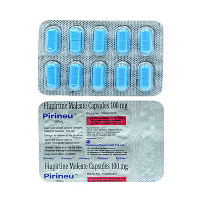 Pirineu 100mg Strip Of 10 Capsules