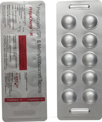 Pregachamp M Strip Of 10 Tablets