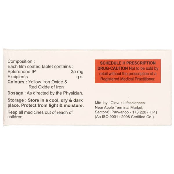 Epleret 25Mg Strip Of 10 Tablets