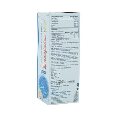 Encefalon Gold Mango Flavour Sugar Free Bottle Of 200ml Syrup