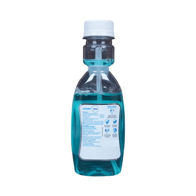 Clohex Ads Mint Flavour Sugar Free Bottle Of 80ml Mouthwash