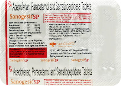 Sanogesic Sp Strip Of 10 Tablets