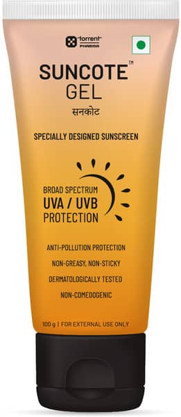 Suncote Tube Of 100gm Gel