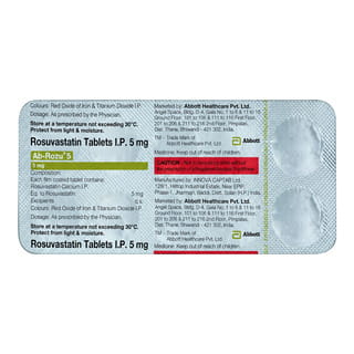 Ab Rozu 5 Strip Of 10 Tablets