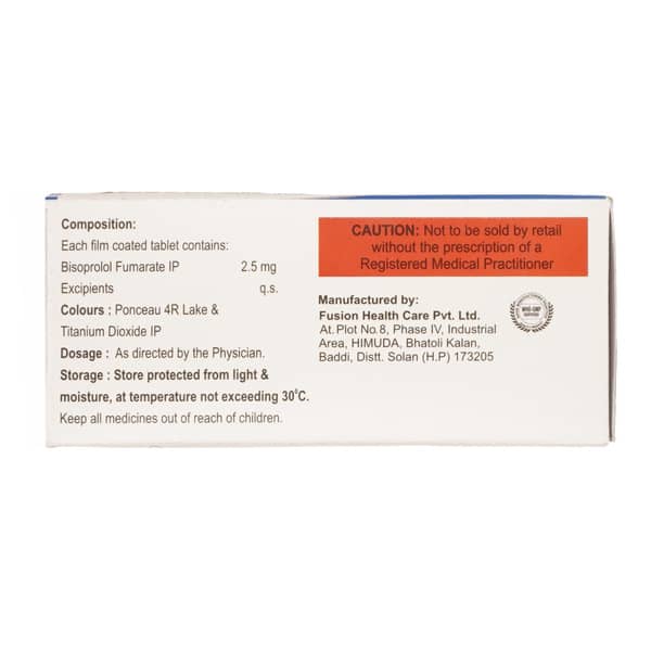 Bisodren 2.5Mg Strip Of 10 Tablets