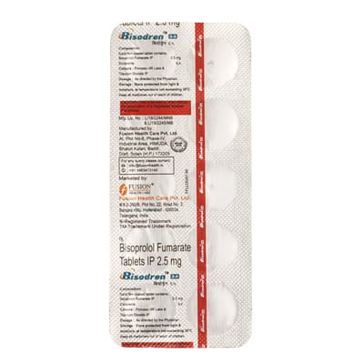 Bisodren 2.5mg Strip Of 10 Tablets