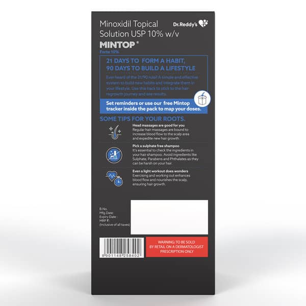 Mintop Forte 10% Bottle Of 120ml Solution