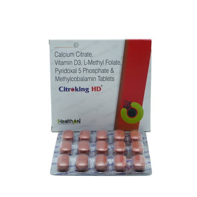 Citroking Hd Strip Of 15 Tablets