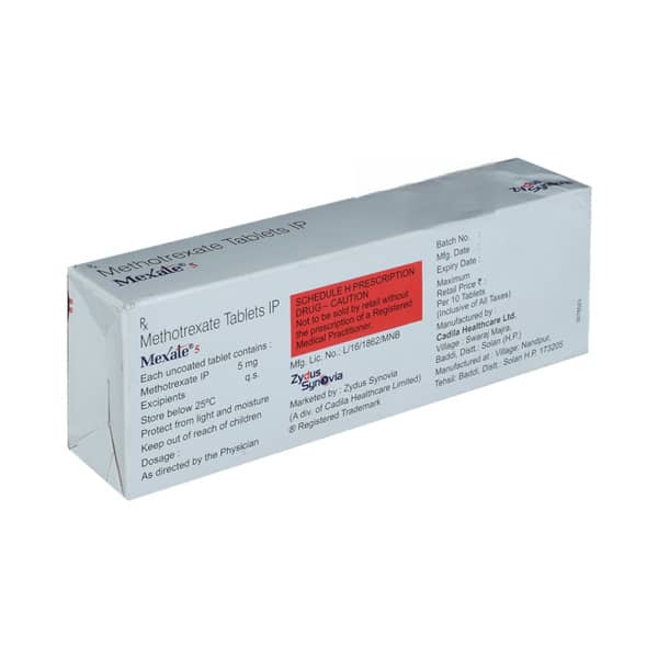 Mexate 5mg Strip Of 10 Tablets