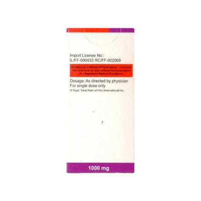 Ferinject 1000mg Vial Of 20ml Injection