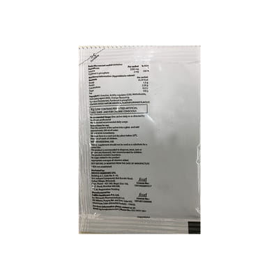 Kg Low Orange Flavour Sachet Of 4.2gm Effevescent Granules