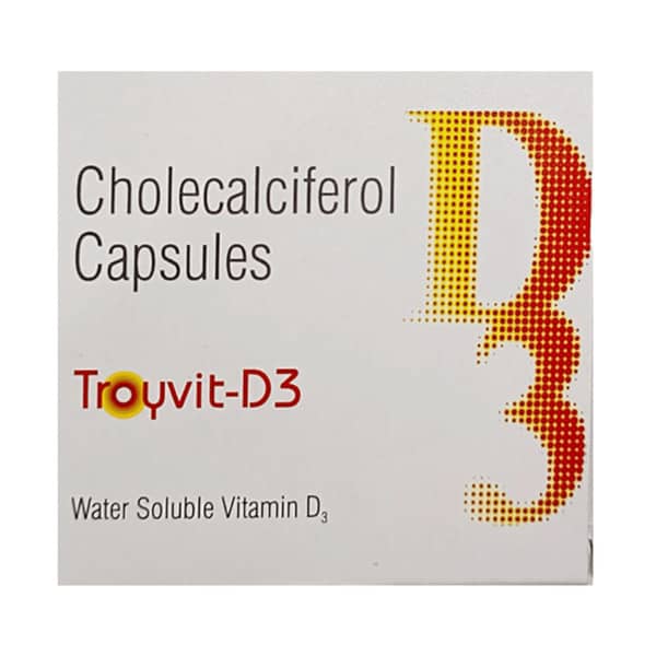 Troyvit D3 Strip Of 8 Capsules