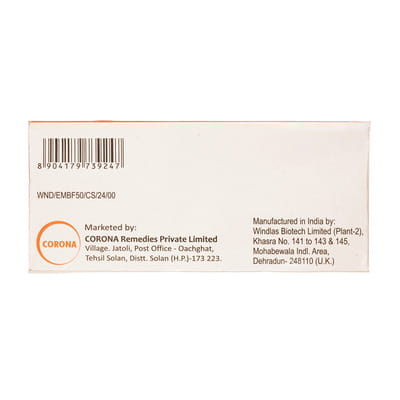 Embeflo 50mg Strip Of 10 Tablets