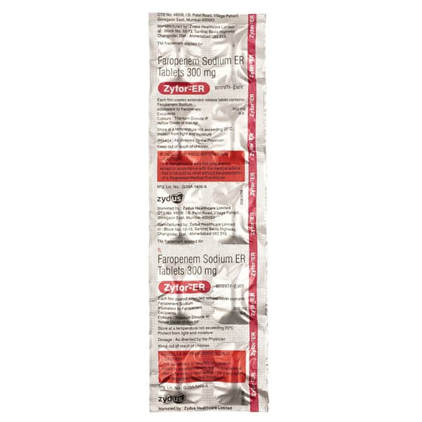Zyfor Er 300Mg Strip Of 10 Tablets