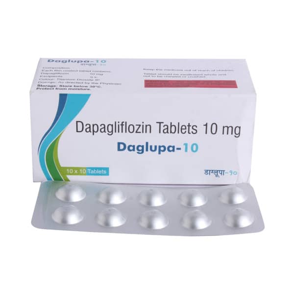 Daglupa 10mg Strip Of 10 Tablets