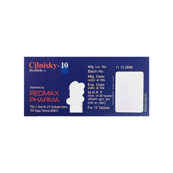Cilnisky 10Mg Strip Of 15 Tablets