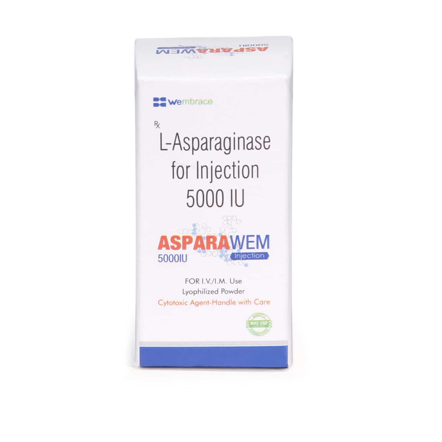 asparawem 5000iu dry vial of 1 powder for injection