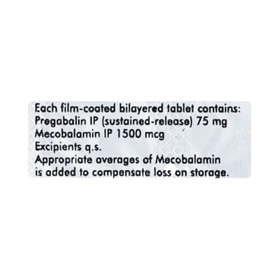 Meconerv P Sr Strip Of 10 Tablets