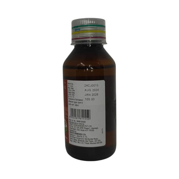 Dropizin Soothing Peppermint Flavour Bottle Of 100ml Syrup