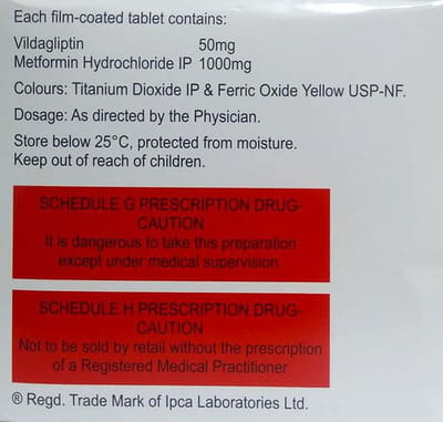 Valdiff M 1000mg Strip Of 15 Tablets