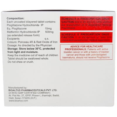 Piopar Mf 15mg Strip Of 15 Tablets