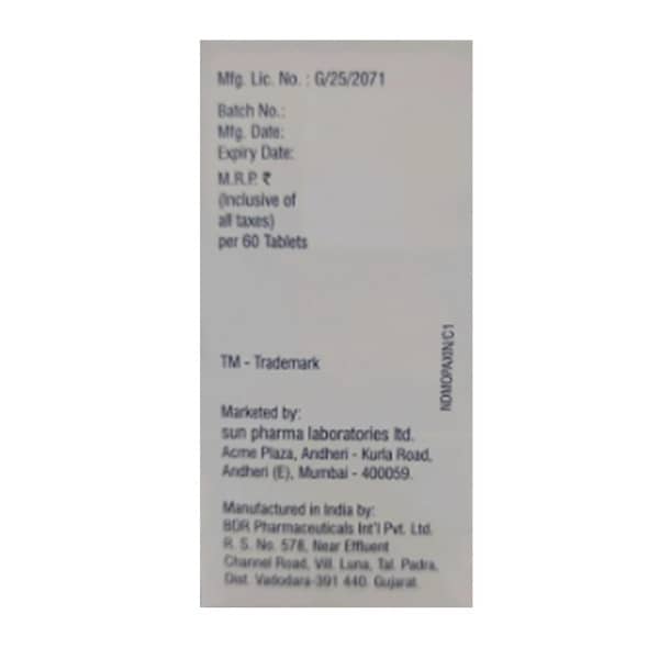 Obrenza 100 Bottle Of 60 Tablets