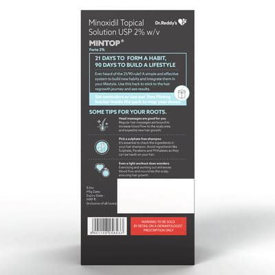 Mintop Forte 2% Bottle Of 60ml Solution