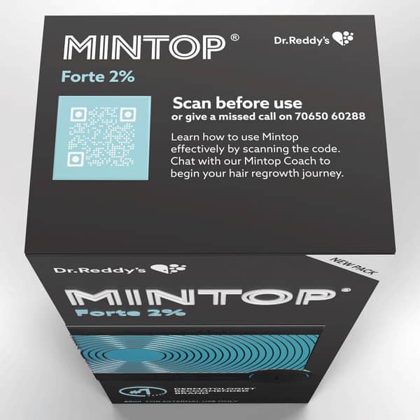 Mintop Forte 2% Bottle Of 60ml Solution