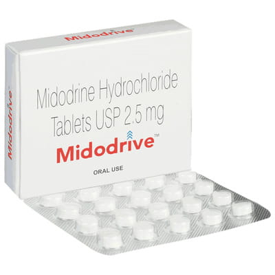 Midodrive Strip Of 20 Tablets