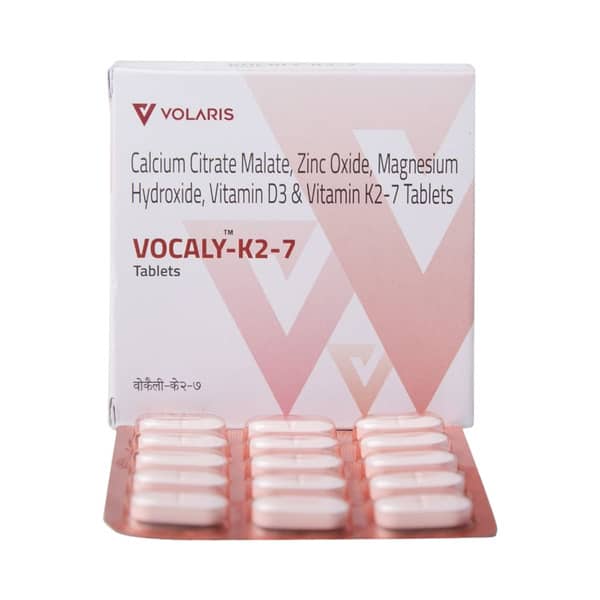 Vocaly K2 7 Strip Of 15 Tablets