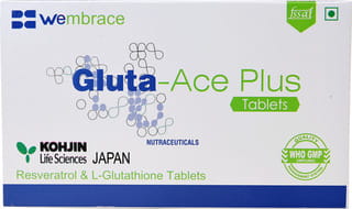 Gluta Ace Plus Strip Of 10 Tablets