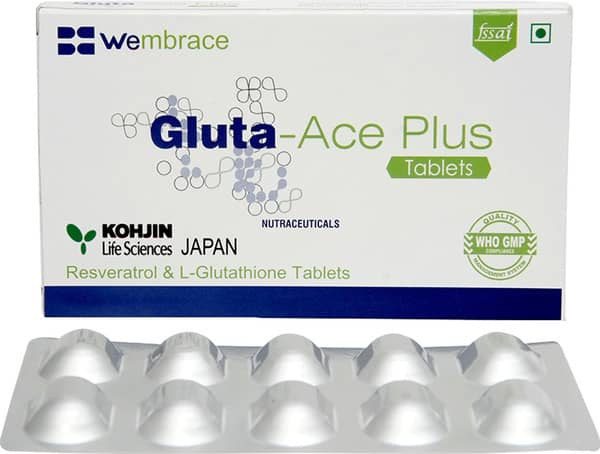 Gluta Ace Plus Strip Of 10 Tablets