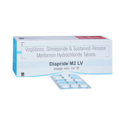 Diapride M 2mg Lv Strip Of 10 Tablets