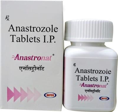 Anastronat 1mg Strip Of 10 Tablets