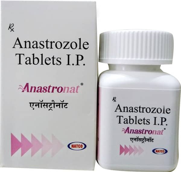 Anastronat 1mg Strip Of 10 Tablets