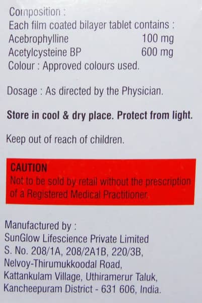 Brophyle N Strip Of 10 Tablets